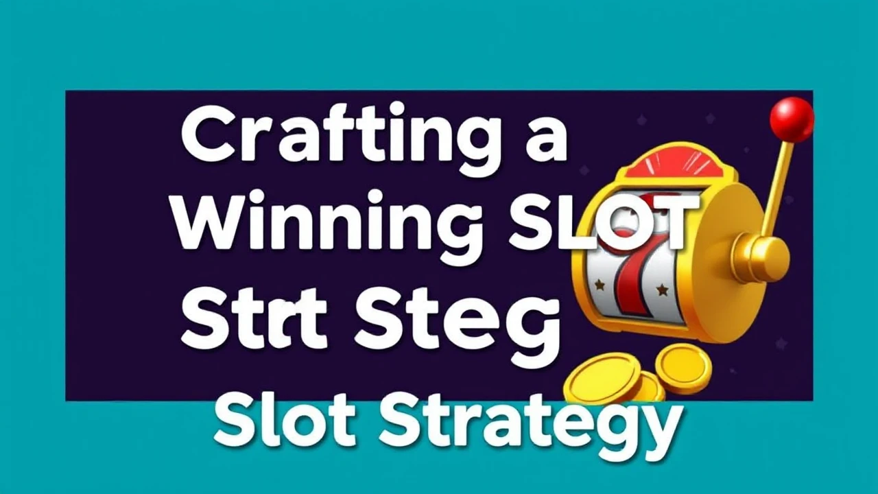 Crafting a Winning Slot Strategy