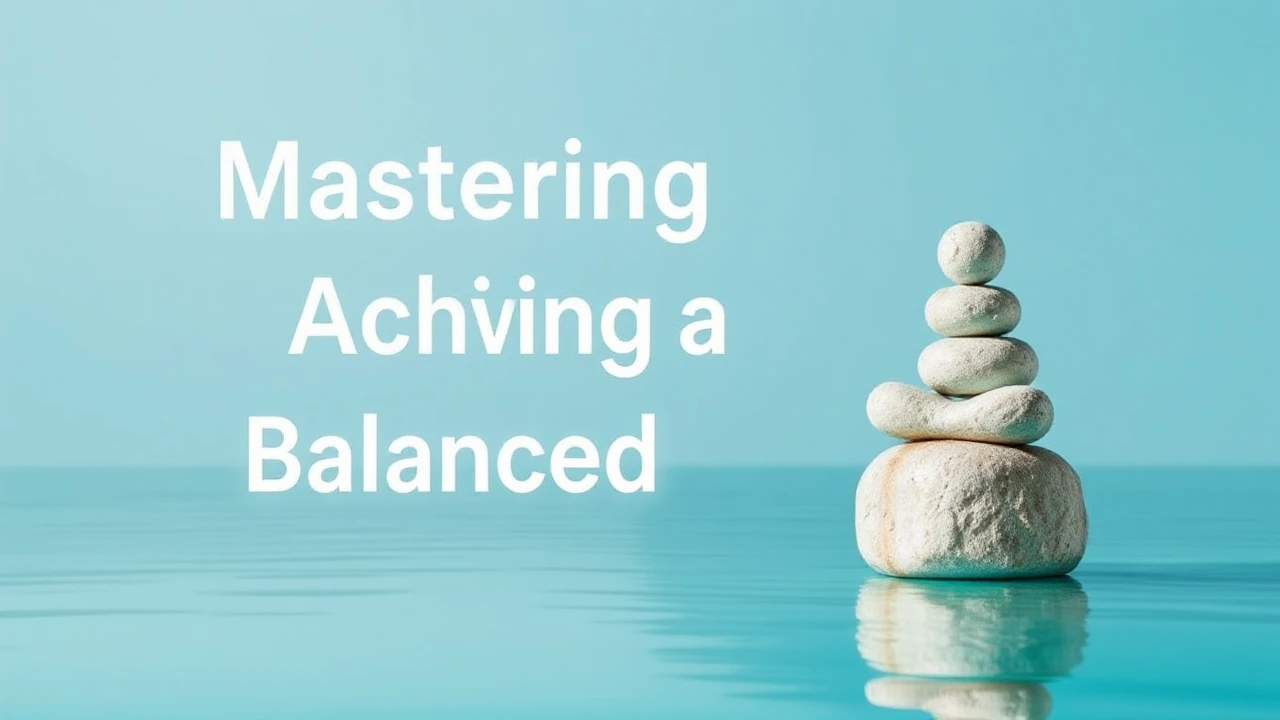 Mastering to Achieving a Balanced Lifestyle