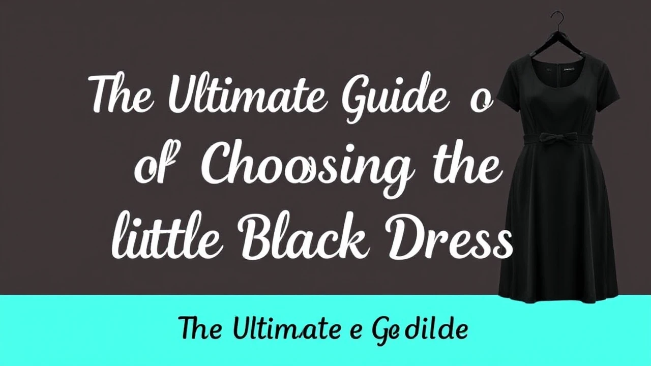 The Ultimate Guide of Choosing the Ultimate Little Black Dress