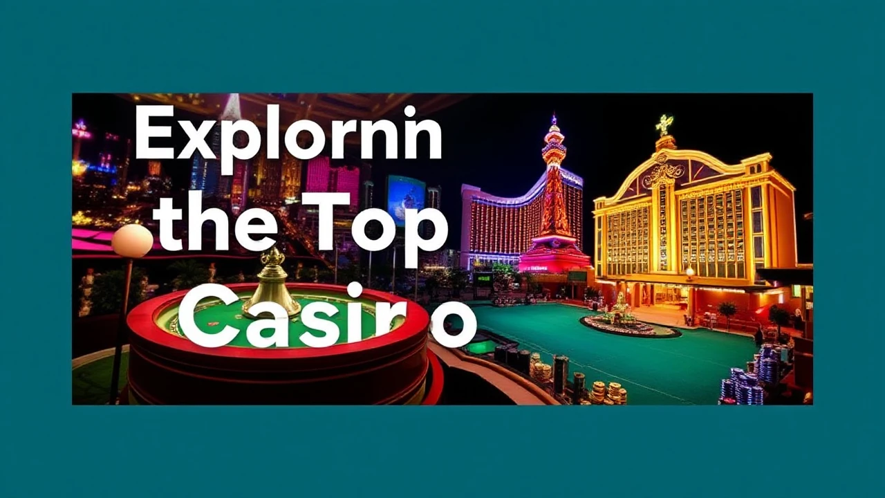Exploring the Top Casino Spots Around