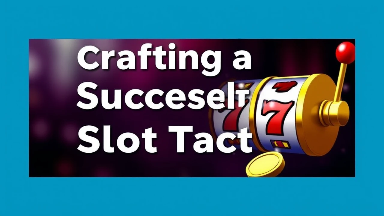 Crafting a Successful Slot Tactic