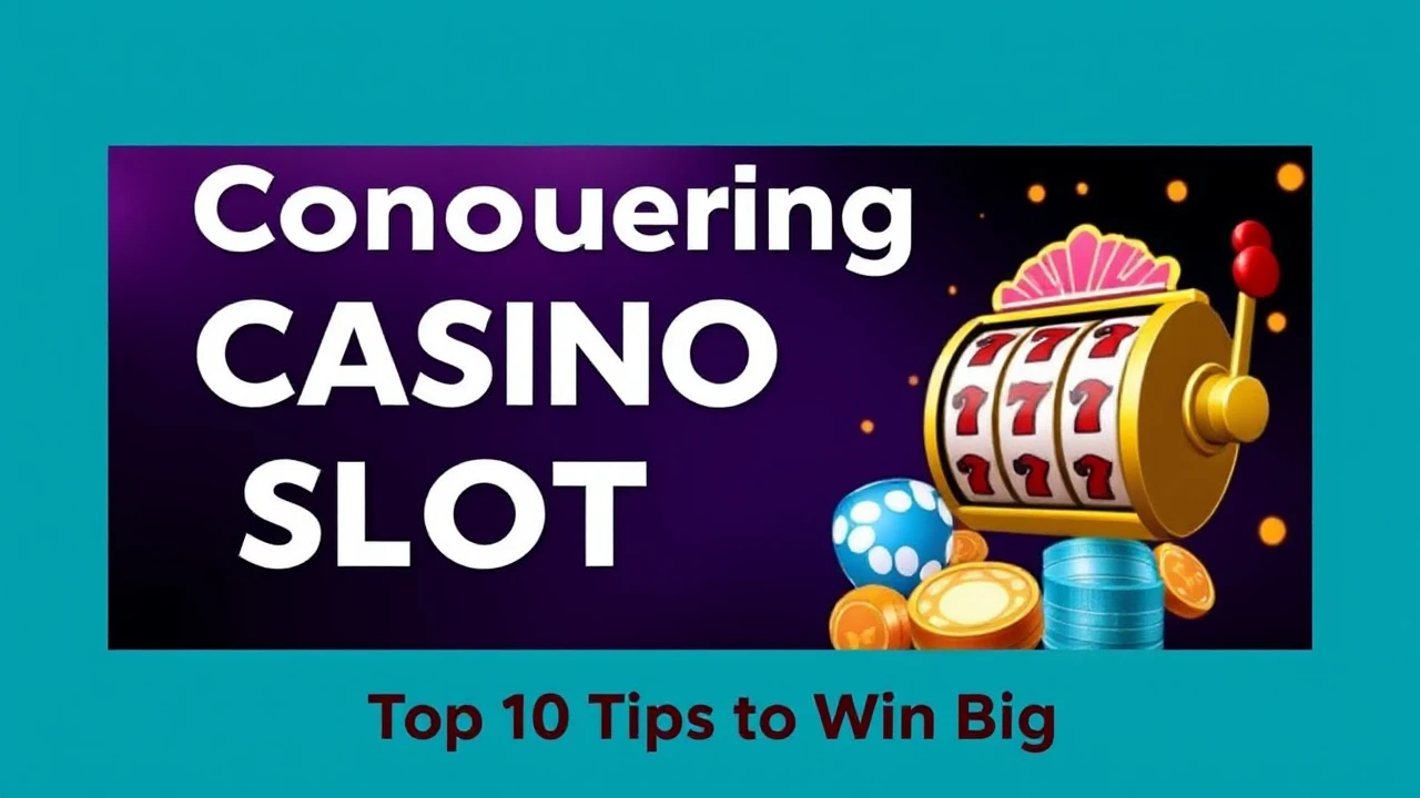 Conquering Casino Slot Games: Top 10 Tips to Win Big