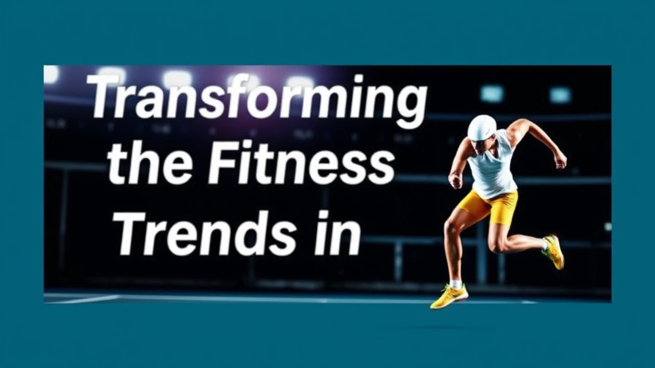 Transforming the Fitness Landscape: Innovative Trends in Sports
