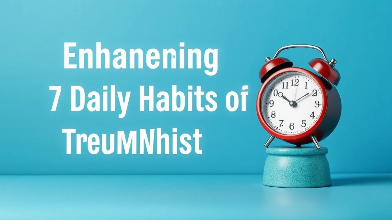 Enhancing Efficiency: 7 Daily Habits of Triumphant Individuals