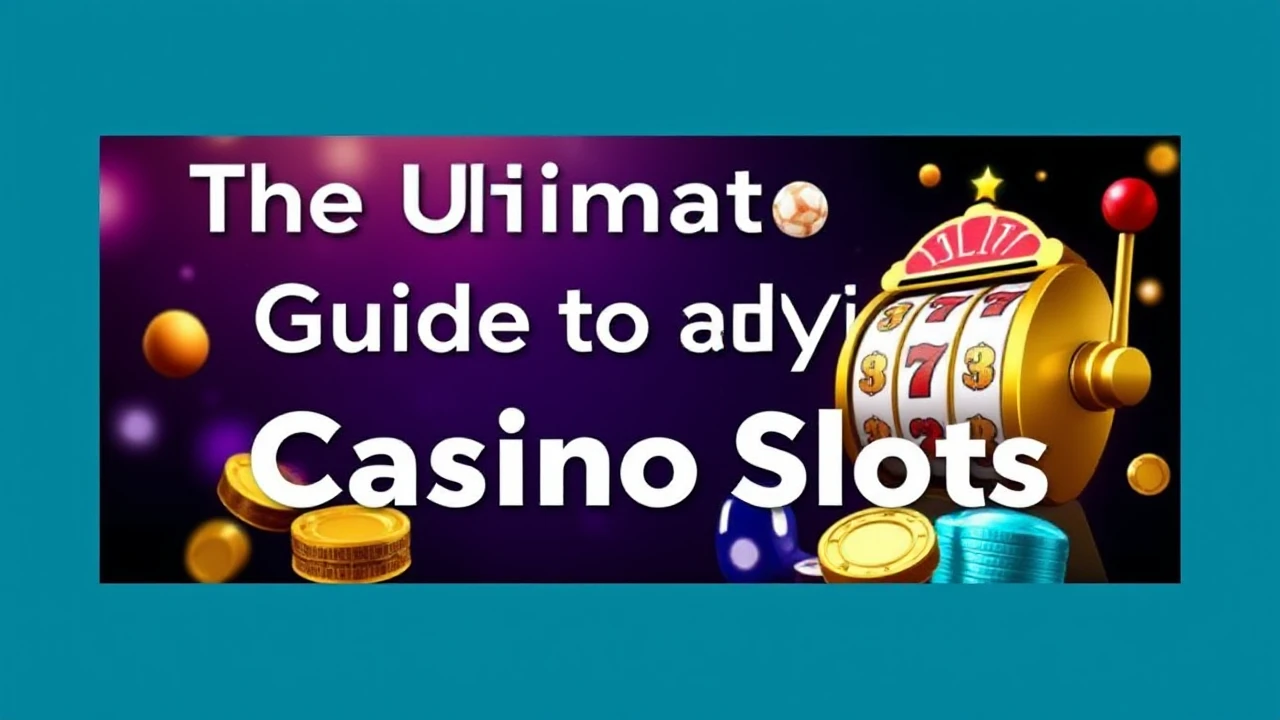 The Ultimate Guide to Playing Casino Slots