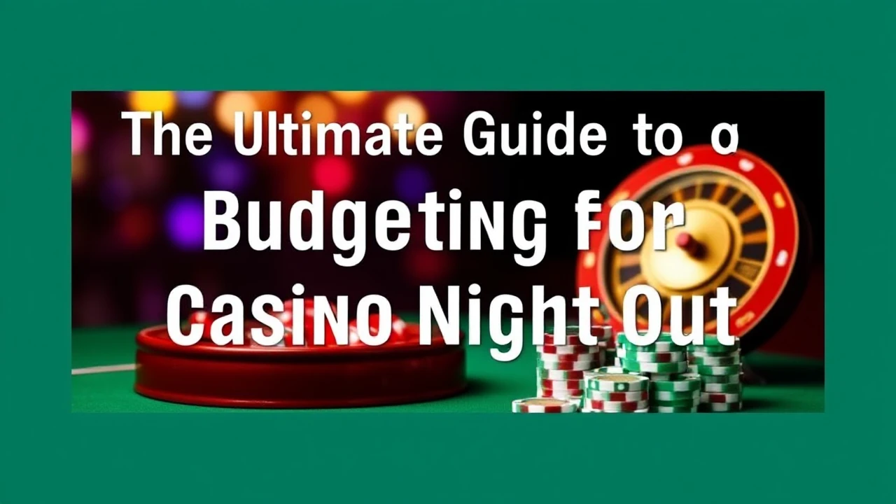 The Ultimate Guide to Budgeting for a Casino Night Out
