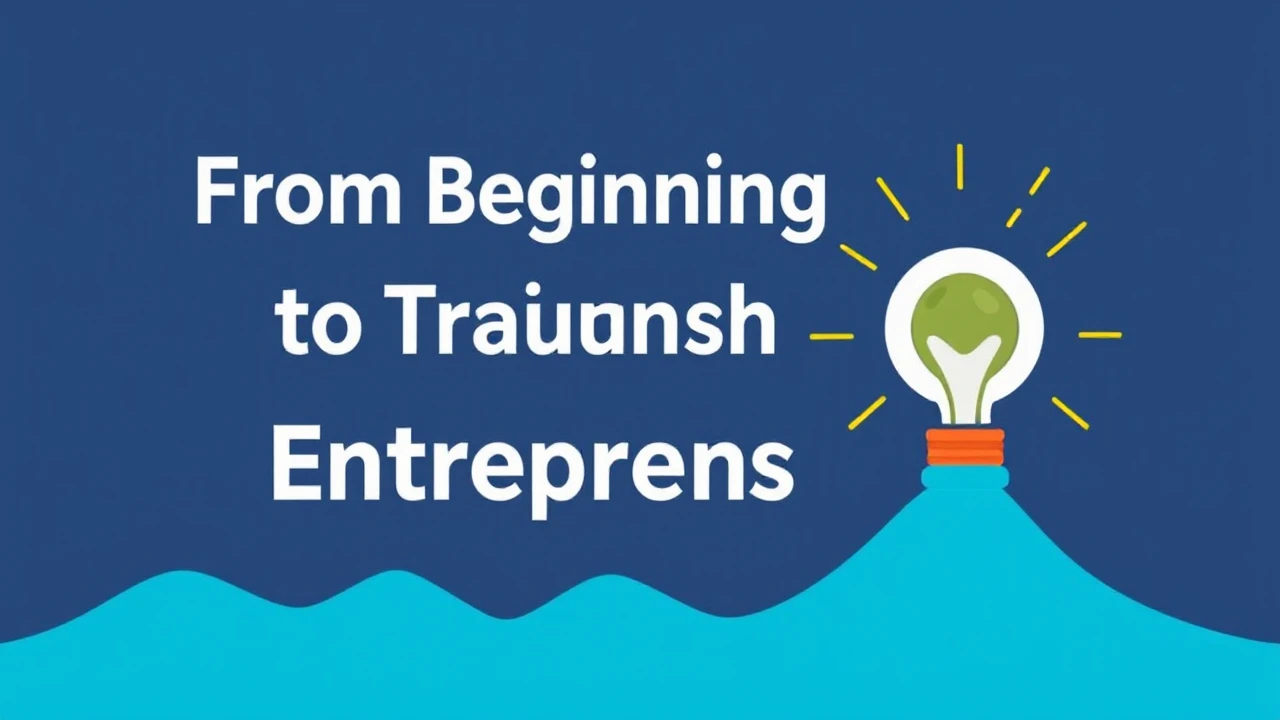 From Beginning to Triumph: Essential Advice for Entrepreneurs