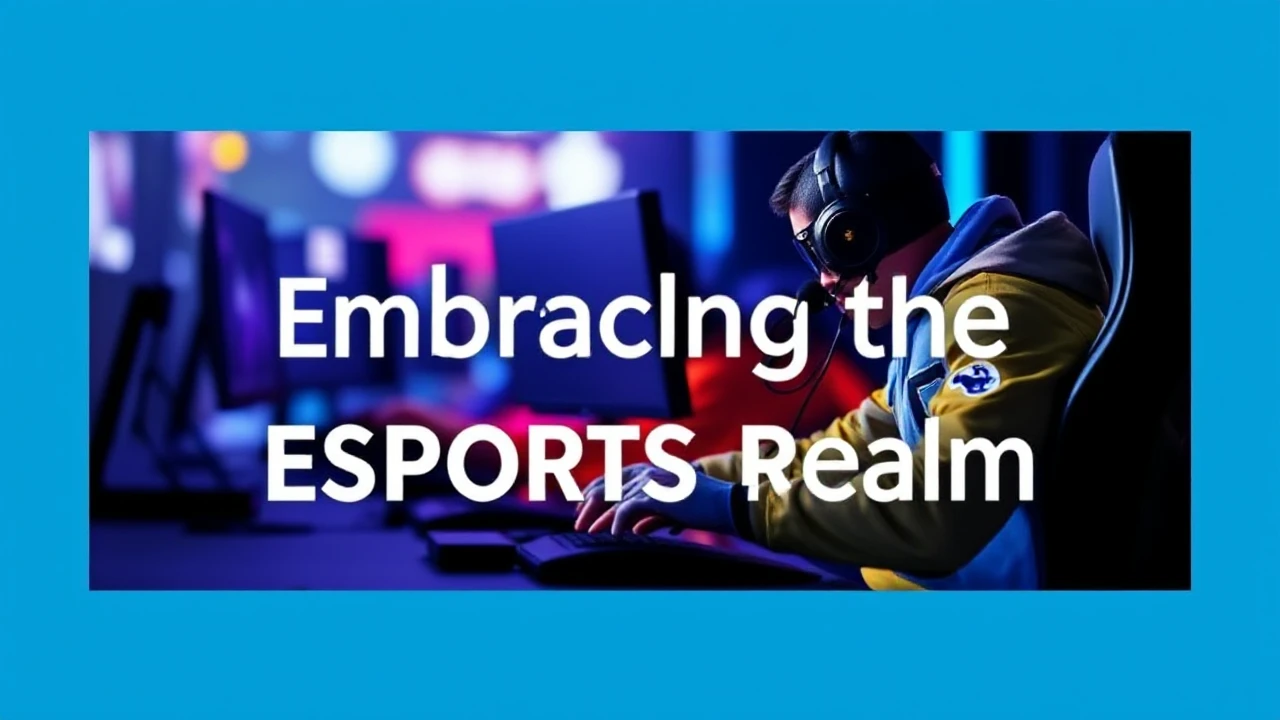 From Casual to Competitive: Embracing the Esports Realm: A Guide for Gamers