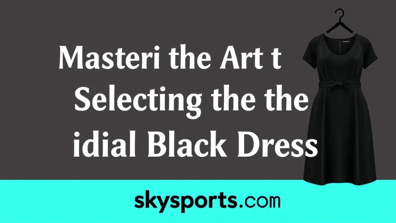 Mastering the Art of Selecting the Ideal Little Black Dress