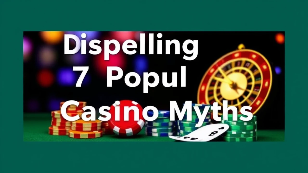 Dispelling 7 Popular Casino Myths