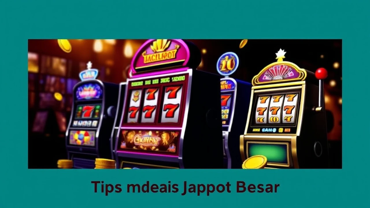 Tips Memenangkan Jackpot Besar di Mesin Slot