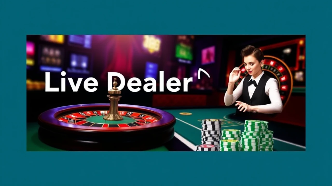 The Growth of Live Dealer Online Casino Gambling Games