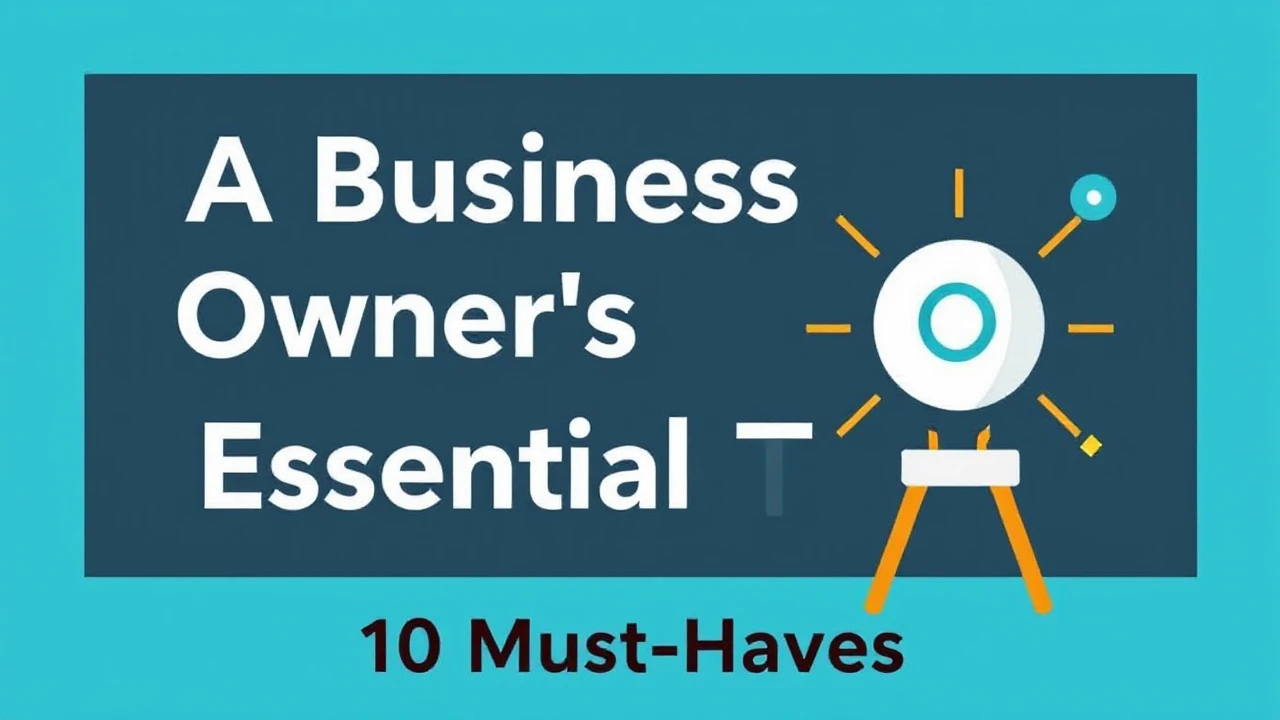 A Business Owner's Guide to Essential Tools: 10 Must-Haves