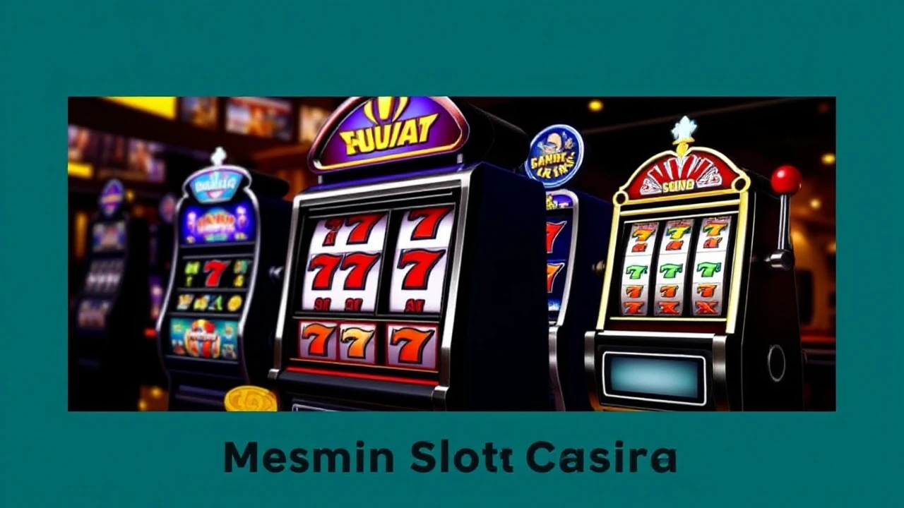 Petunjuk Bermain Mesin Slot Casino untuk Pemula
