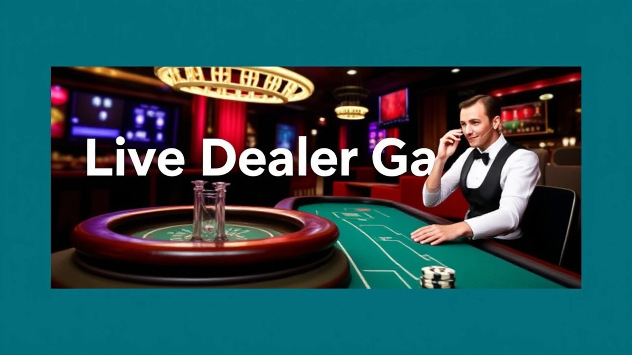 The Expansion of Live Dealer Games in Online Casinos