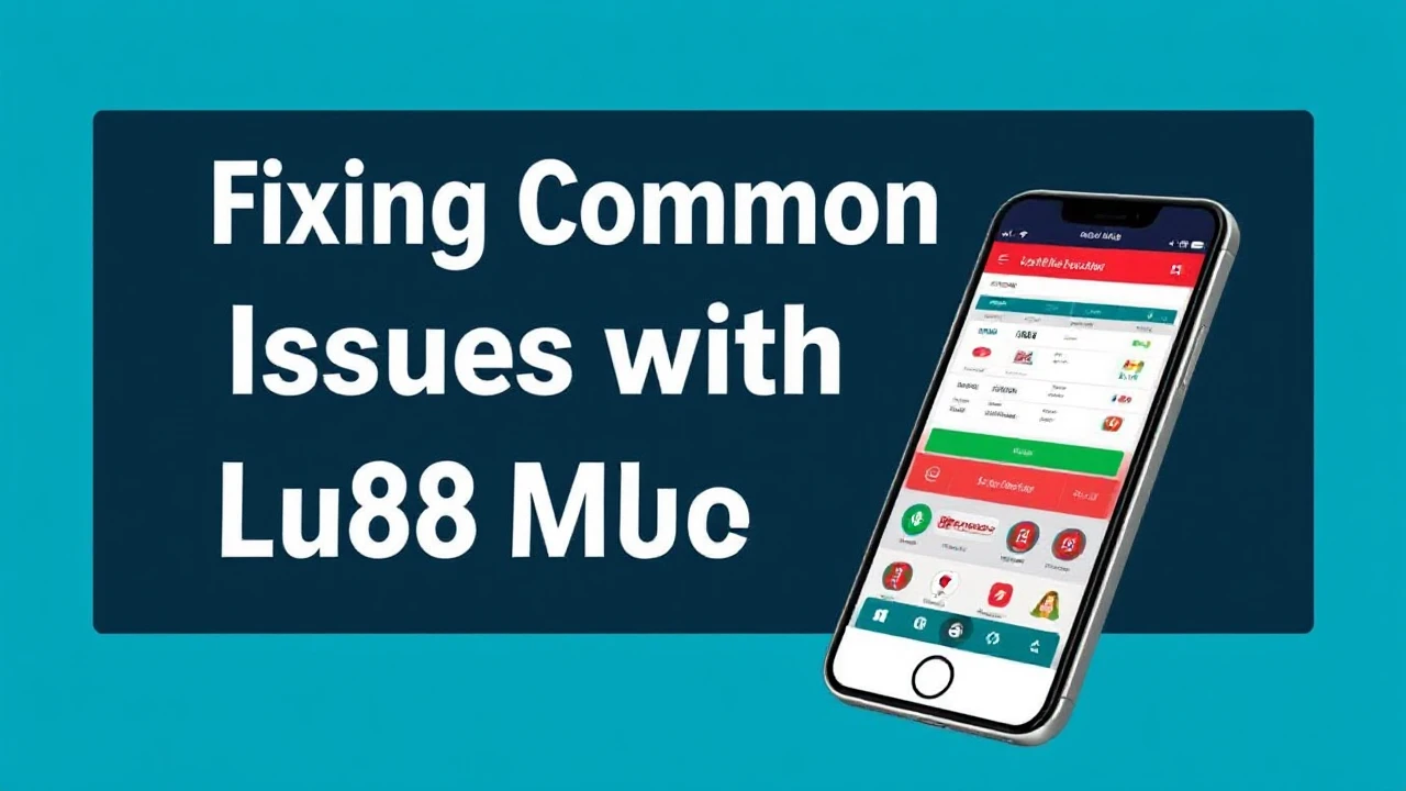 Fixing Common Issues with the Lu88 Mobile App