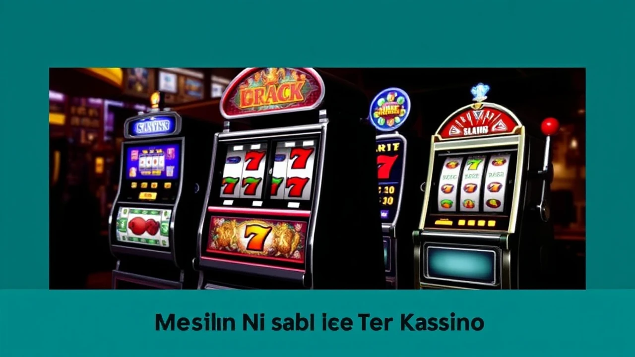 Cara Memilih Mesin Slot Terbaik di Kasino