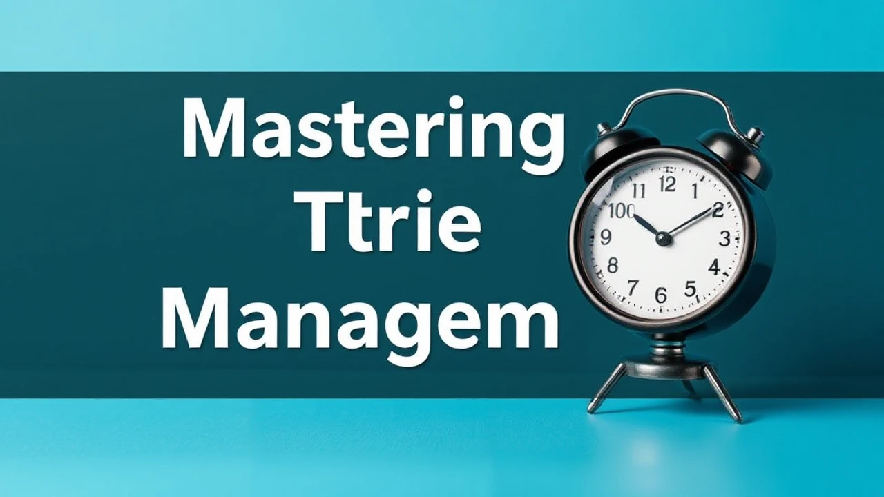 Mastering Time Management: Key Tips for Dynamic Entrepreneurs