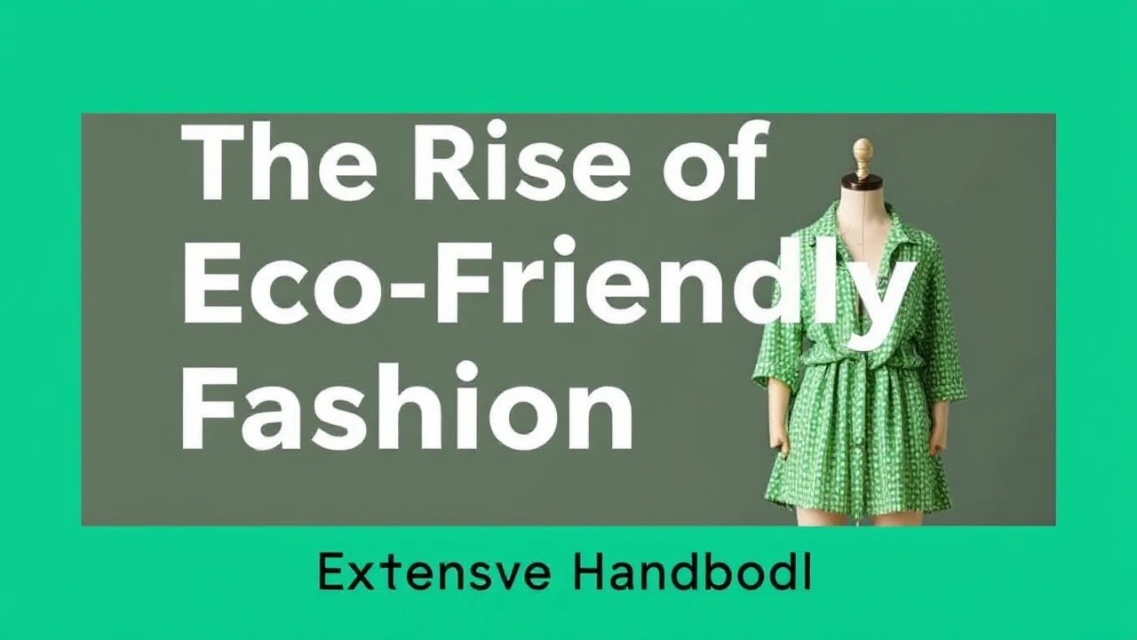 The Rise of Eco-Friendly Fashion: An Extensive Handbook