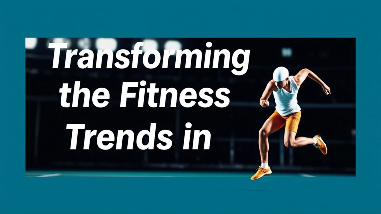 Transforming the Fitness Landscape: Innovative Trends in Sports