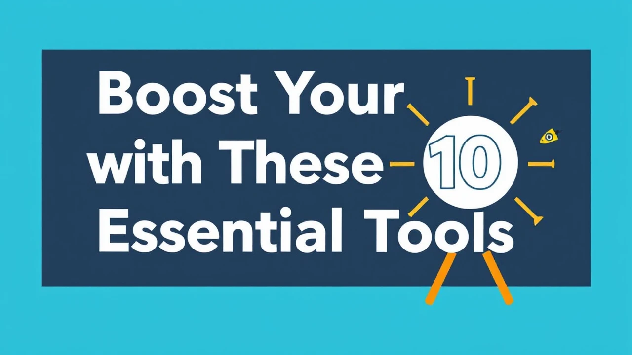 Boost Your Business with These 10 Essential Tools