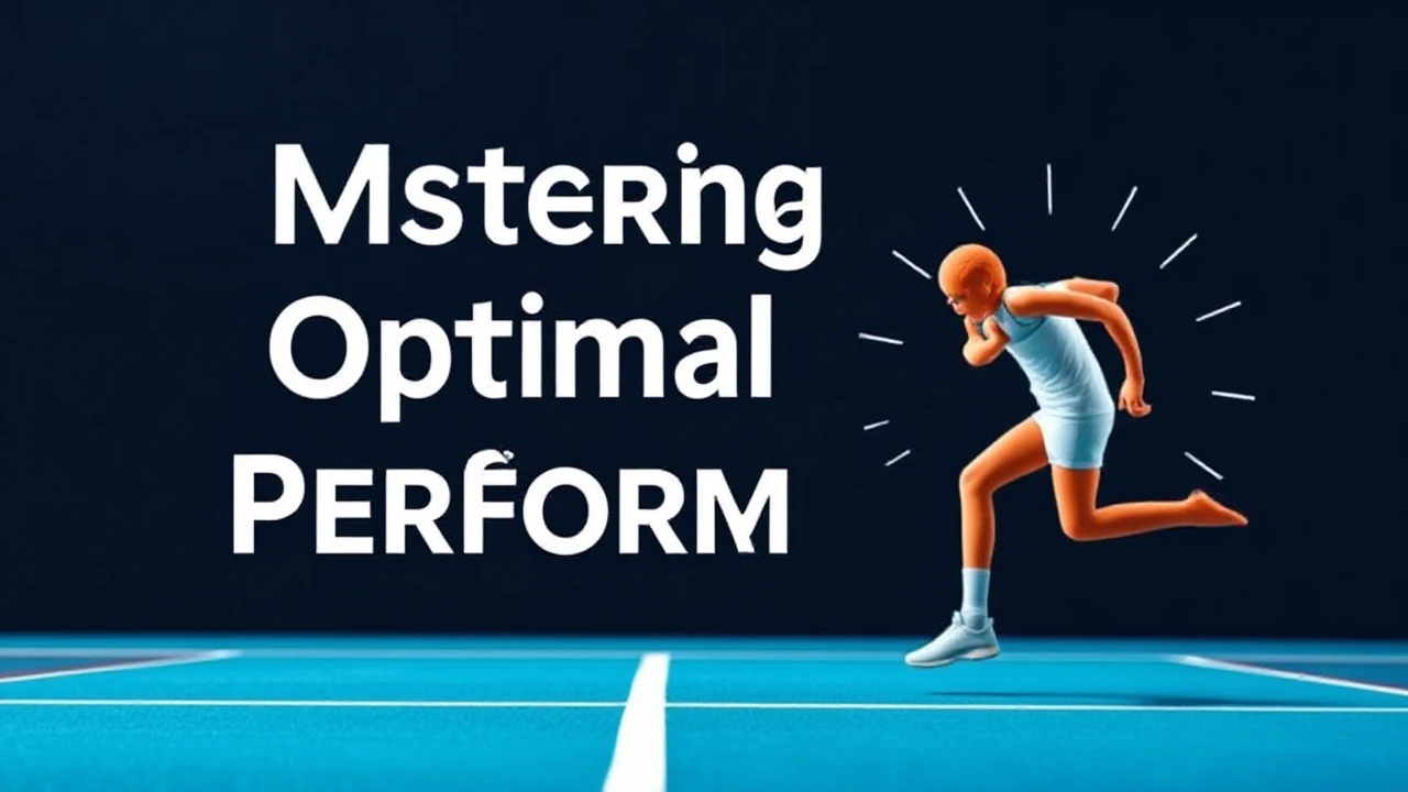 Mastering Optimal Performance: Psychological Strategies for Athletes