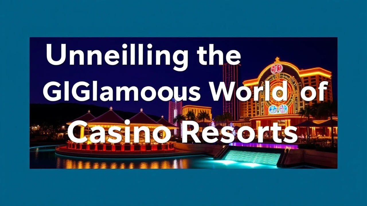 Unveiling the Glamorous World of Casino Resorts