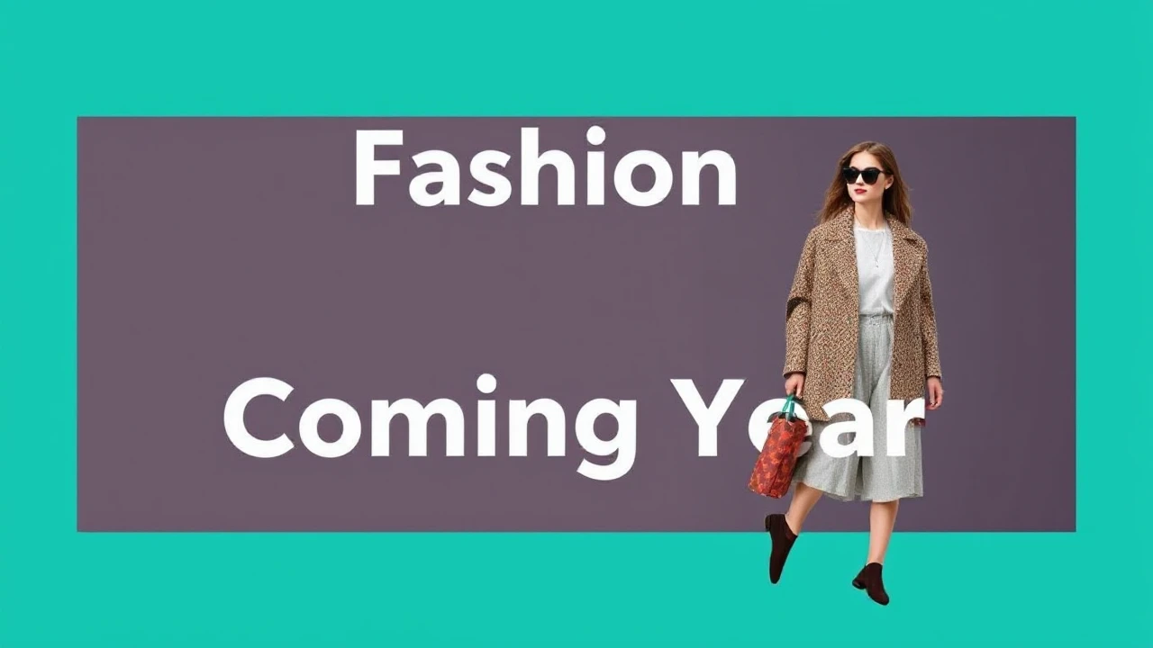 The Fashion Trends to Look Forward to in the Coming Year