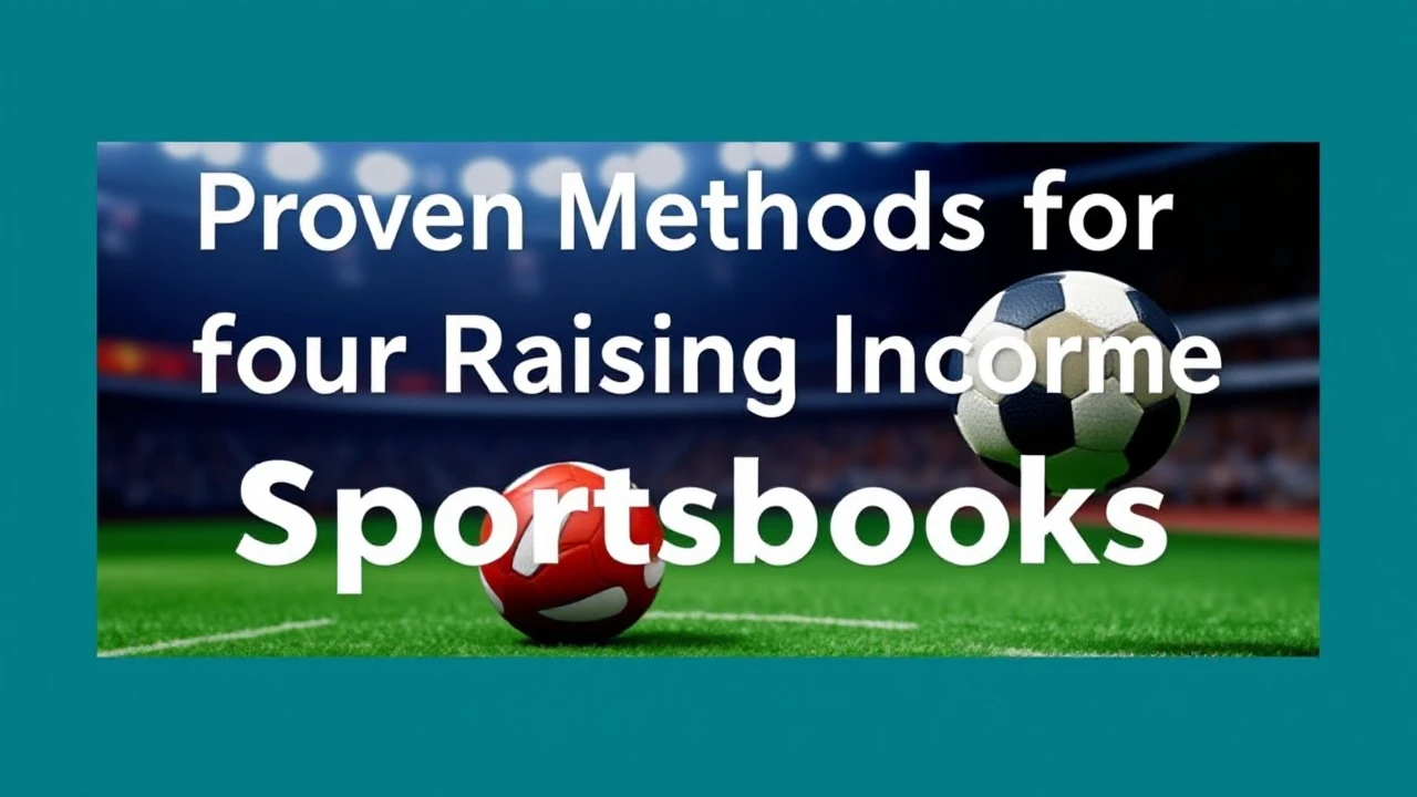 Proven Methods for Raising Your Income at Sportsbooks