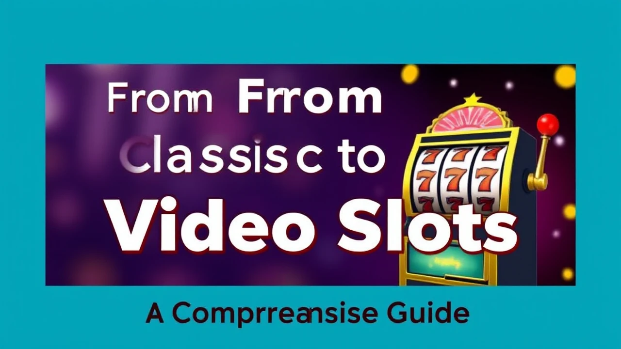 From Classic to Video Slots: A Comprehensive Guide