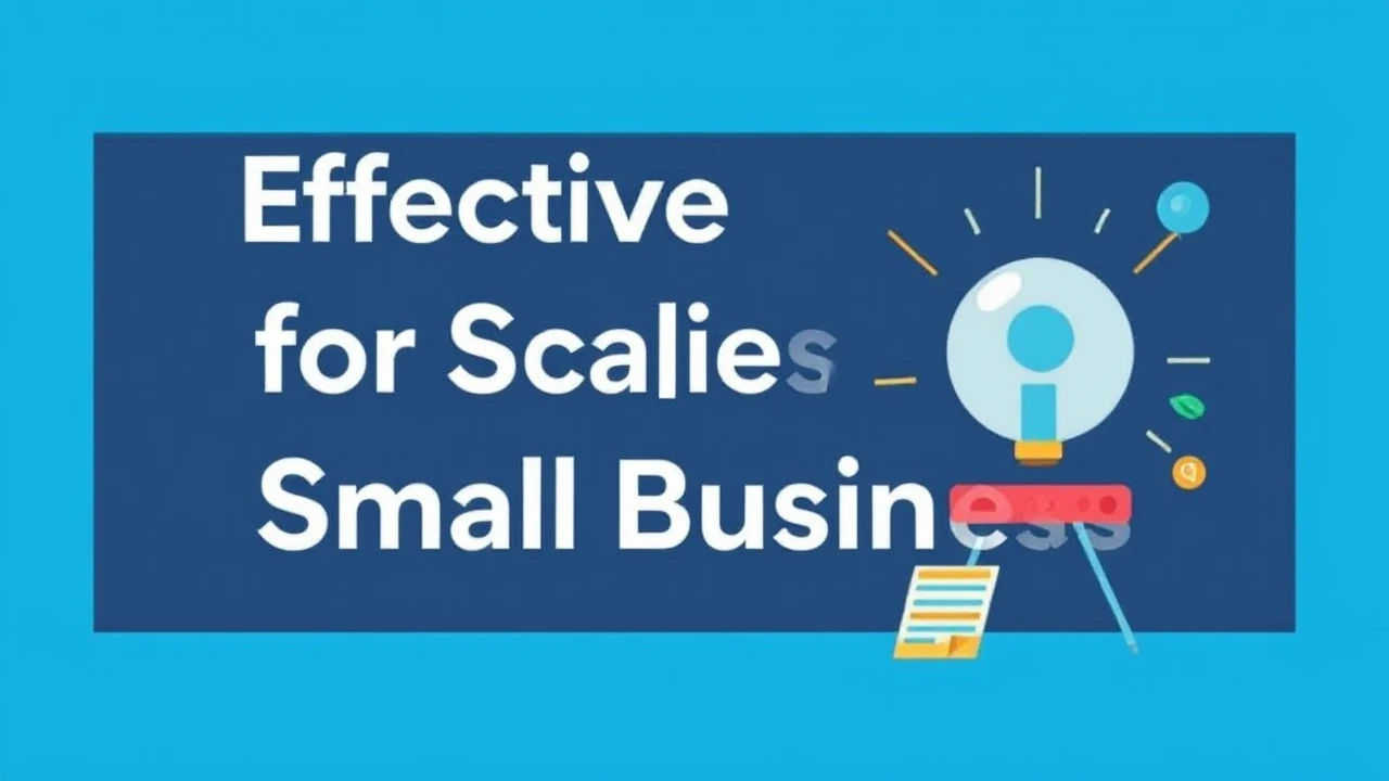 Effective Strategies for Scaling Your Small Business