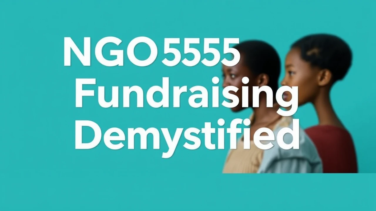 NGO555 Fundraising Demystified