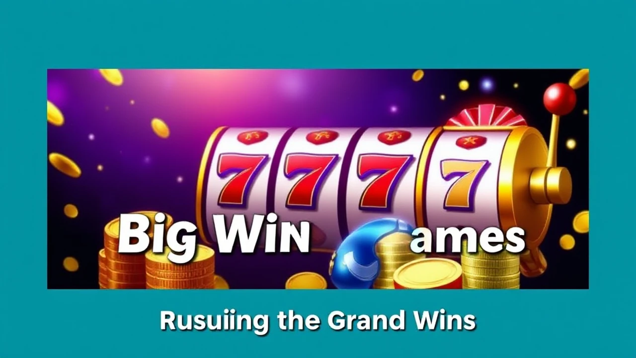 The Allure of Big Win Slot Games: Pursuing the Grand Wins