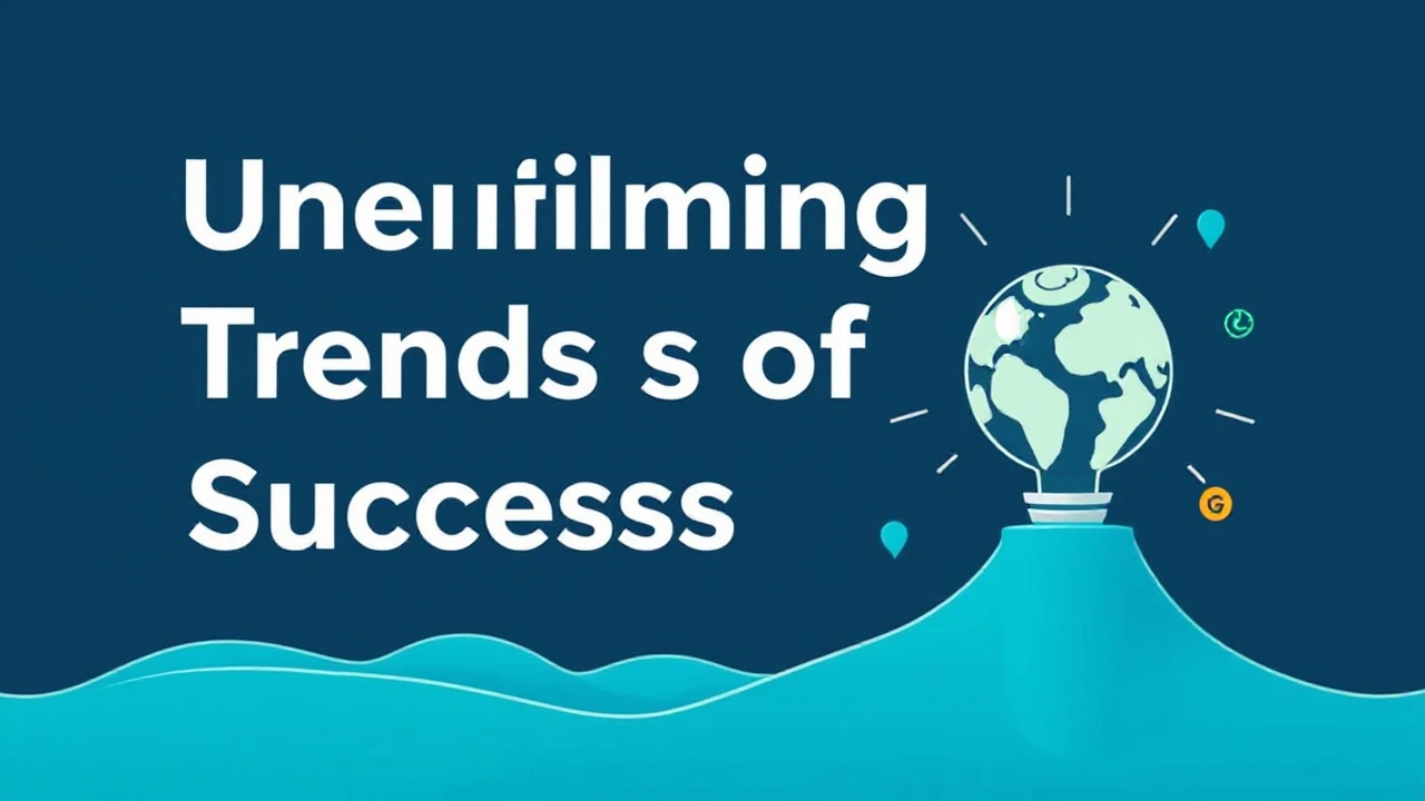 Unveiling current Trends of Success in Business