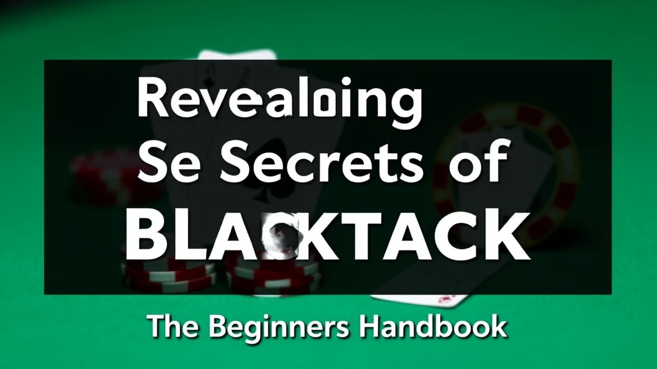 Revealing the Secrets of Blackjack: The Beginner's Handbook