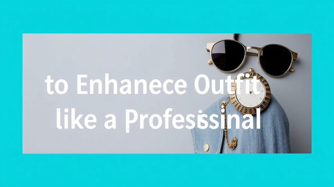 5 Fashionable Techniques to Enhance Your Outfit Like a Professional