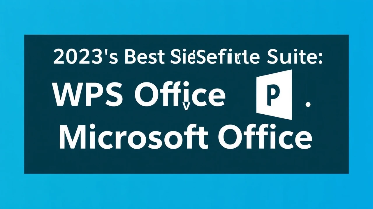 2023's Best Office Suite: WPS Office vs. Microsoft Office