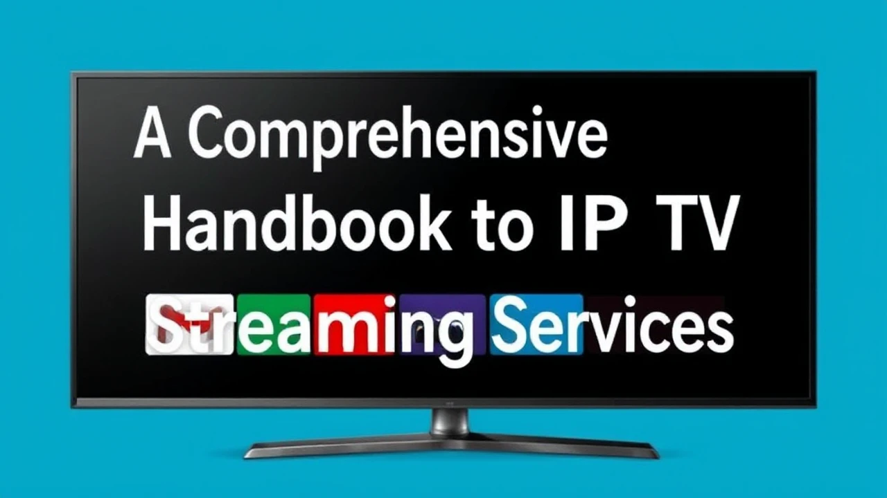 A Comprehensive Handbook to IPTV Streaming Services