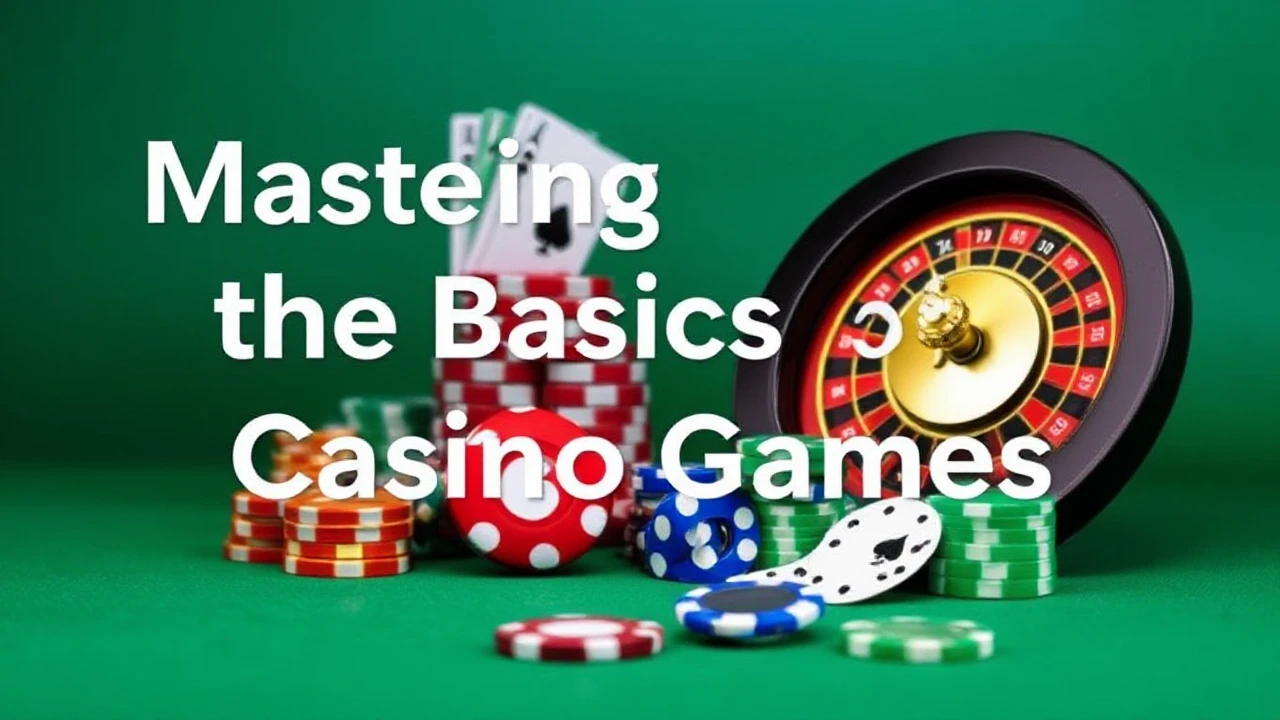 Mastering the Basics of Casino Games