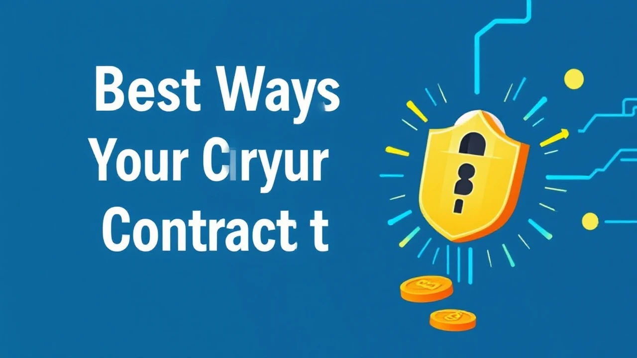 Best Ways to Secure Your Cryptocurrency Contracts from Hacks