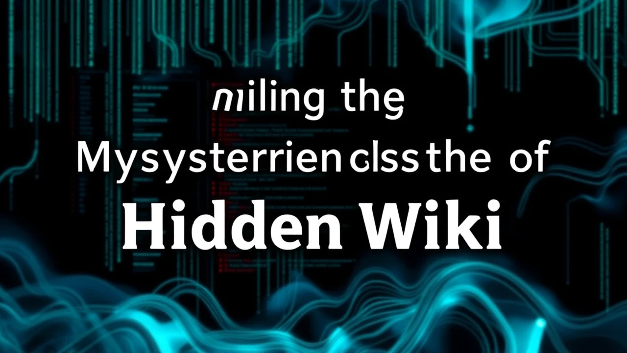 Unveiling the Mysterious Depths of the Hidden Wiki