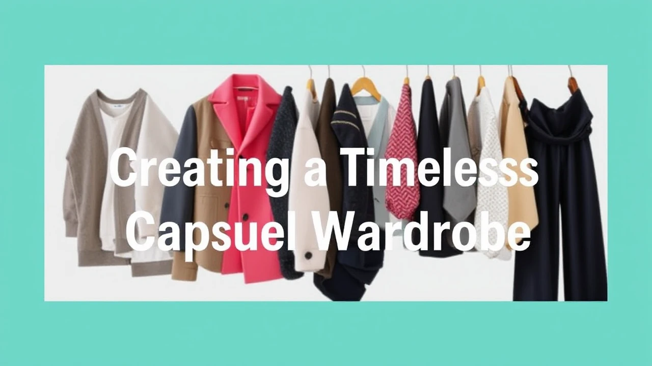 A Comprehensive Manual to Creating a Timeless Capsule Wardrobe