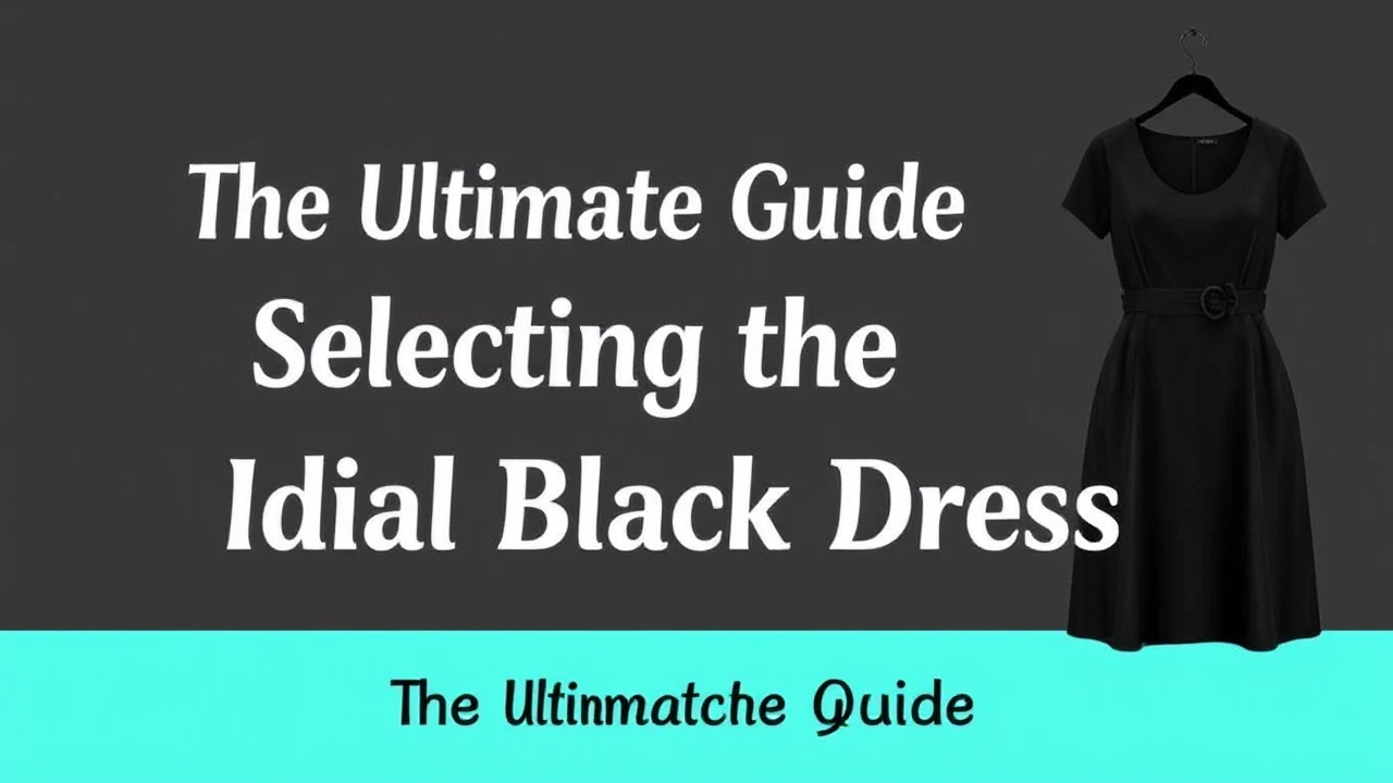 The Ultimate Guide of Selecting the Ideal Little Black Dress