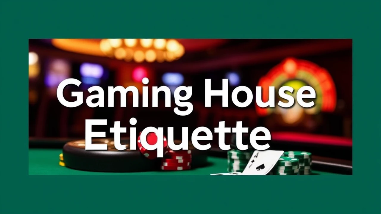 Your Go-To Handbook for Gaming House Etiquette