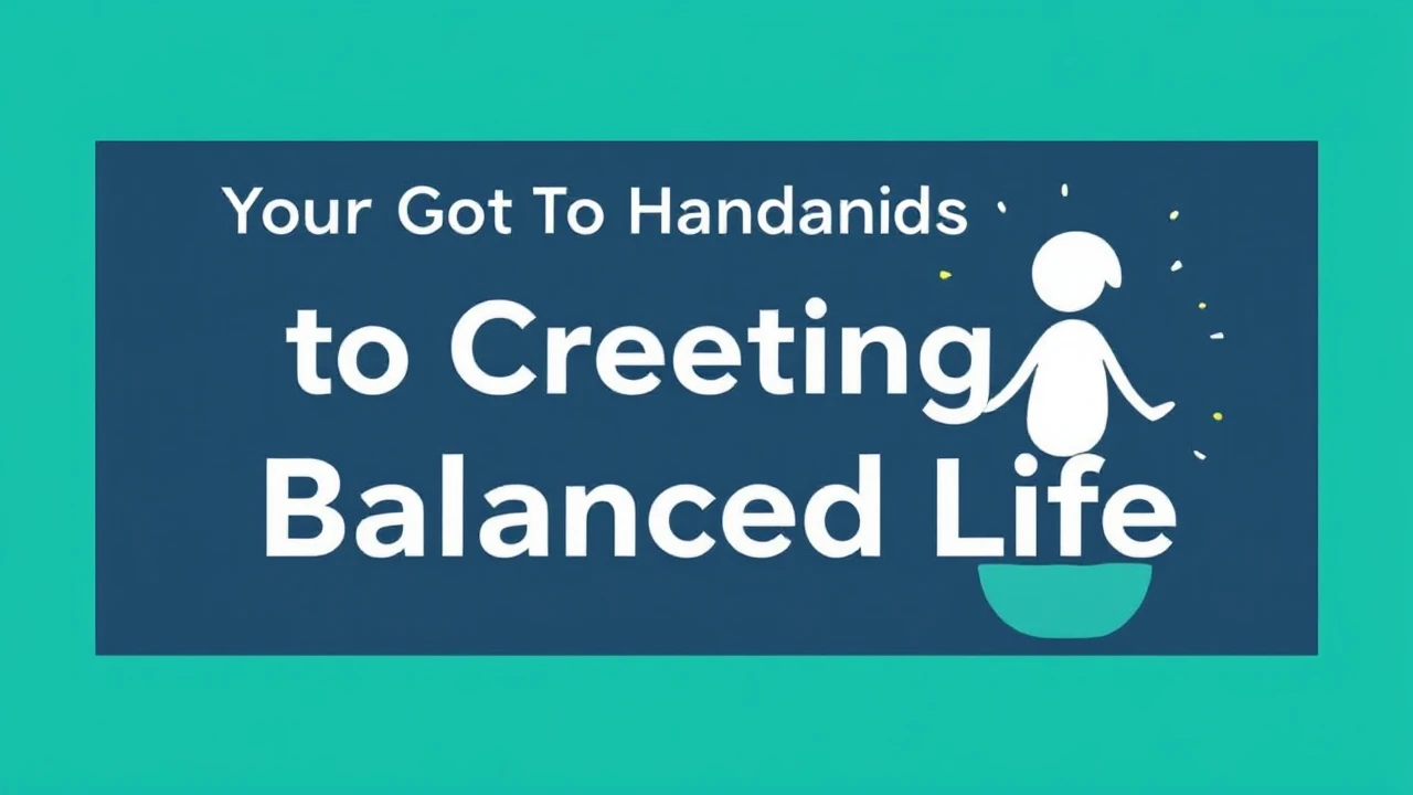 Your Go-To Handbook to Creating a Balanced Life