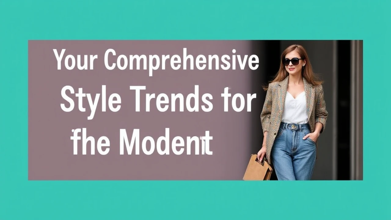 Your Comprehensive Handbook to Style Trends for the Modern Woman