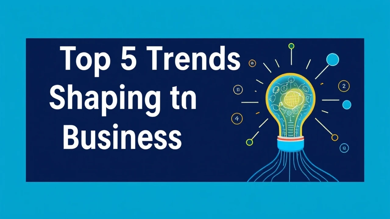 Investigating the Top 5 Trends Shaping the Future of Business Innovation