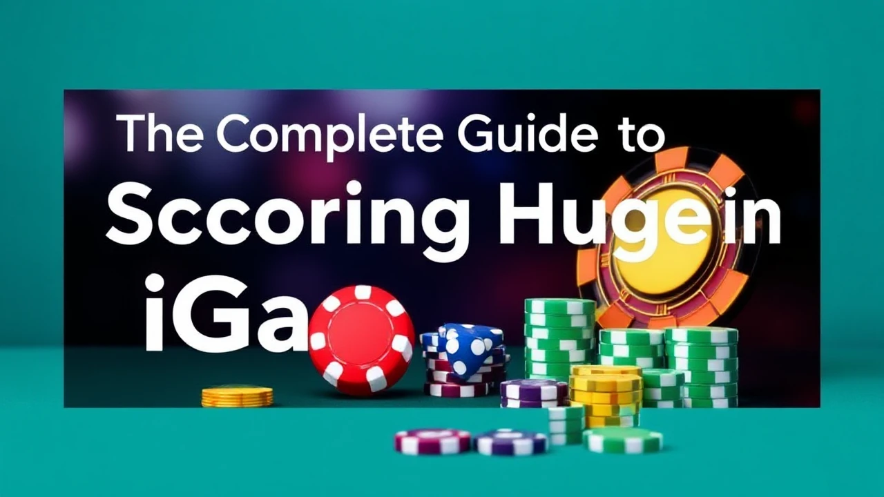 The Complete Guide to Scoring Huge in iGaming
