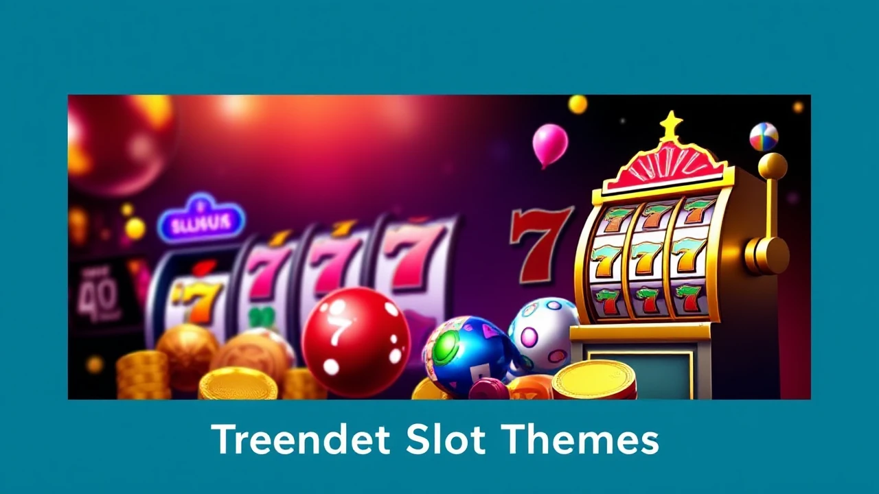 Exploring the Trendiest Casino Slot Themes