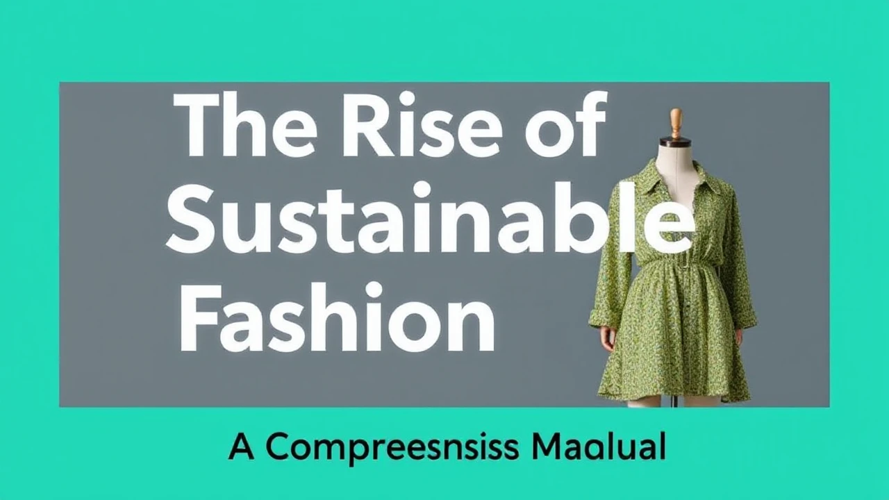 The Rise of Sustainable Fashion: A Comprehensive Manual